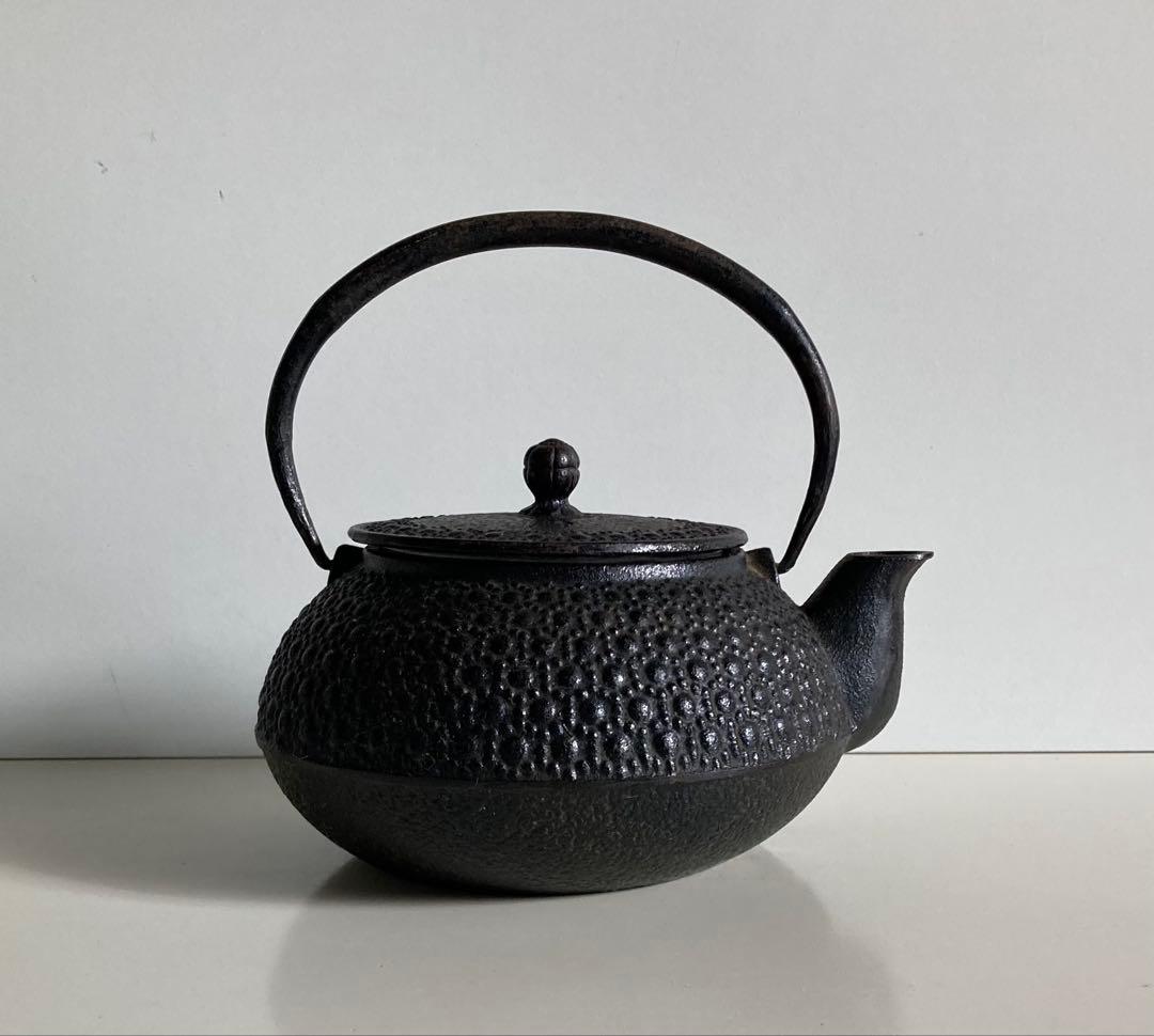 南部鉄器 鉄瓶 岩鋳 茶こし付き 本場南部盛岡 工芸品