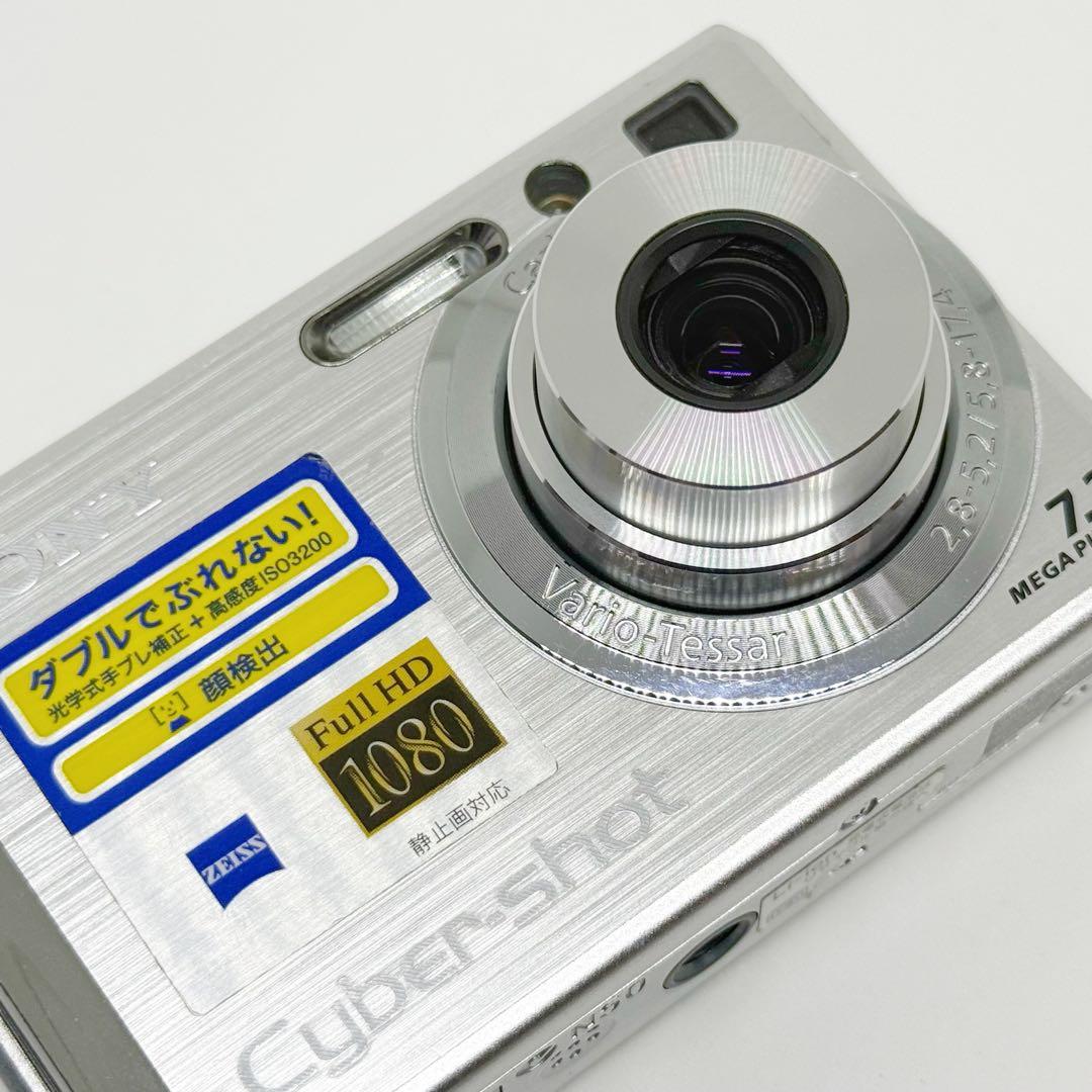 SONY Cyber-Shot DSC-W80 シルバー ソニー コンデジ