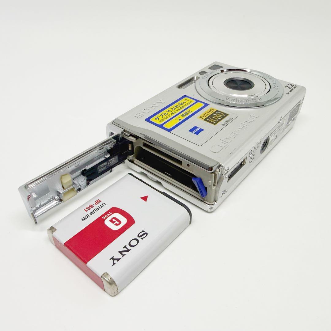 SONY Cyber-Shot DSC-W80 シルバー ソニー コンデジ