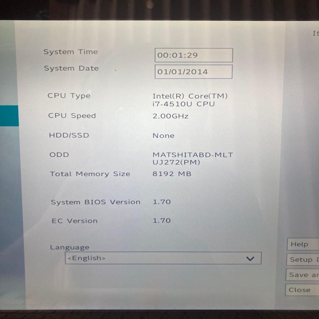 TOSHIBA Dynabook T85/NW ノートパソコン