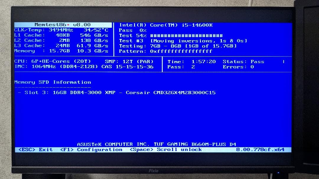 メモリー Corsair DominatorPlatinum DDR4-3000 16GB