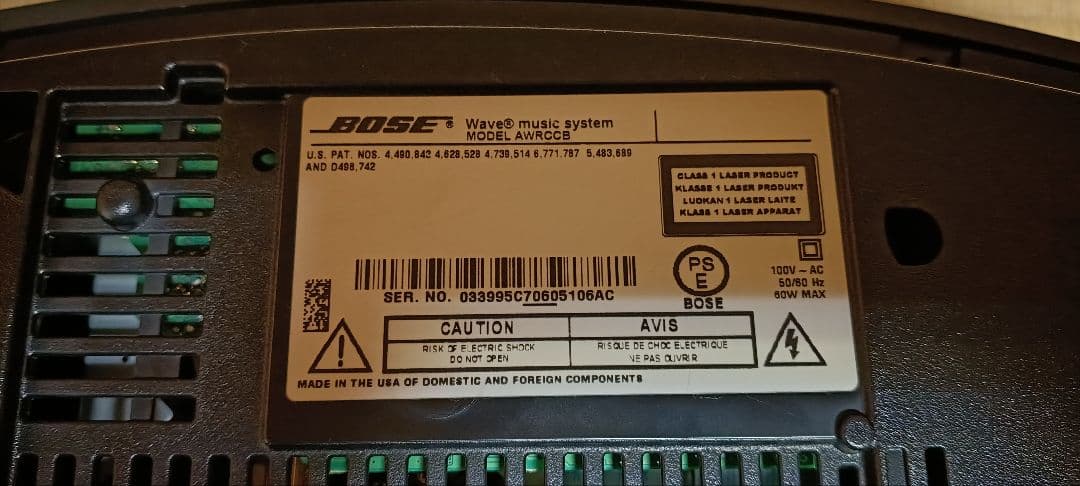 その他 Bose Wave Radio awrccb