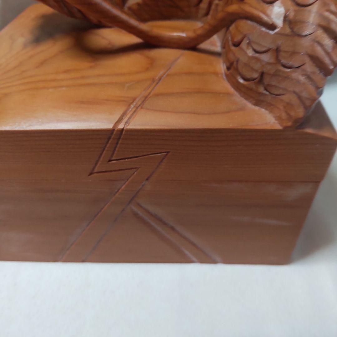 飛騨高山 谷口彫刻一位一刀彫 龍箱箱