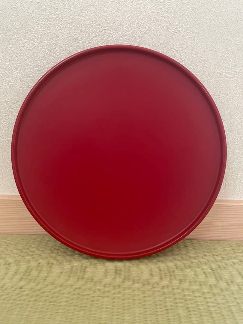 村上木彫堆朱 菓子器 蓋付 牡丹図 昭和 伝統工芸