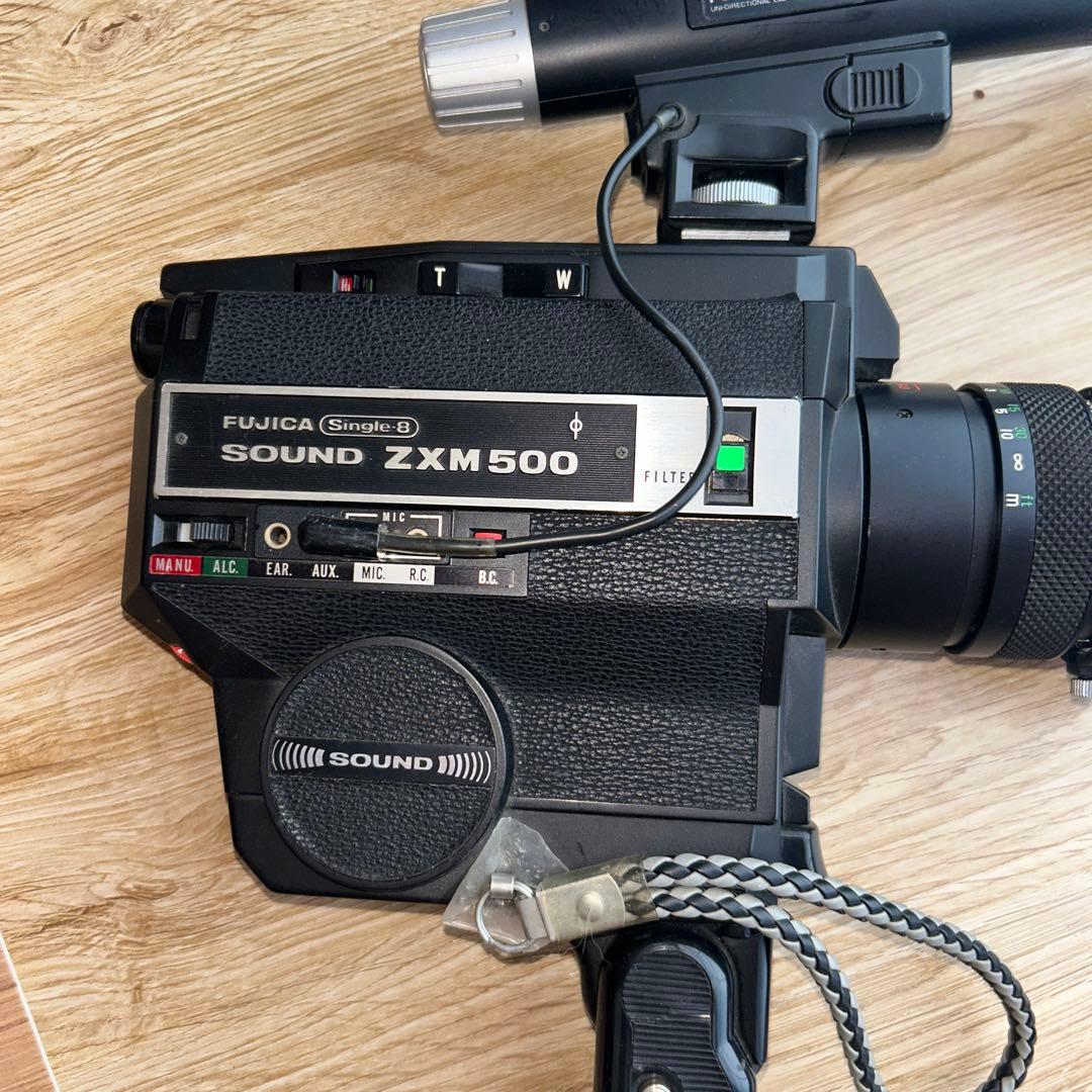 レトロ　Fujica Sound ZXM500 ビデオカメラ本体　ジャンク品