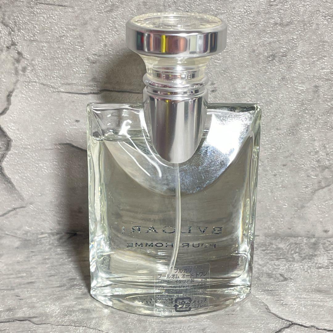【ほぼ未使用】 BVLGARI ブルガリ プールオム オードトワレ 50ml