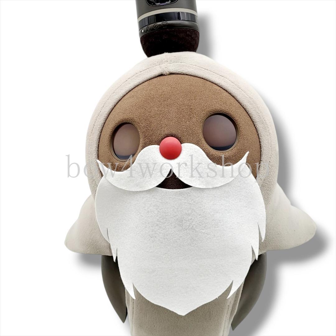 ラボット服/ハンドメイド クリスマスポンチョ＆お髭セット