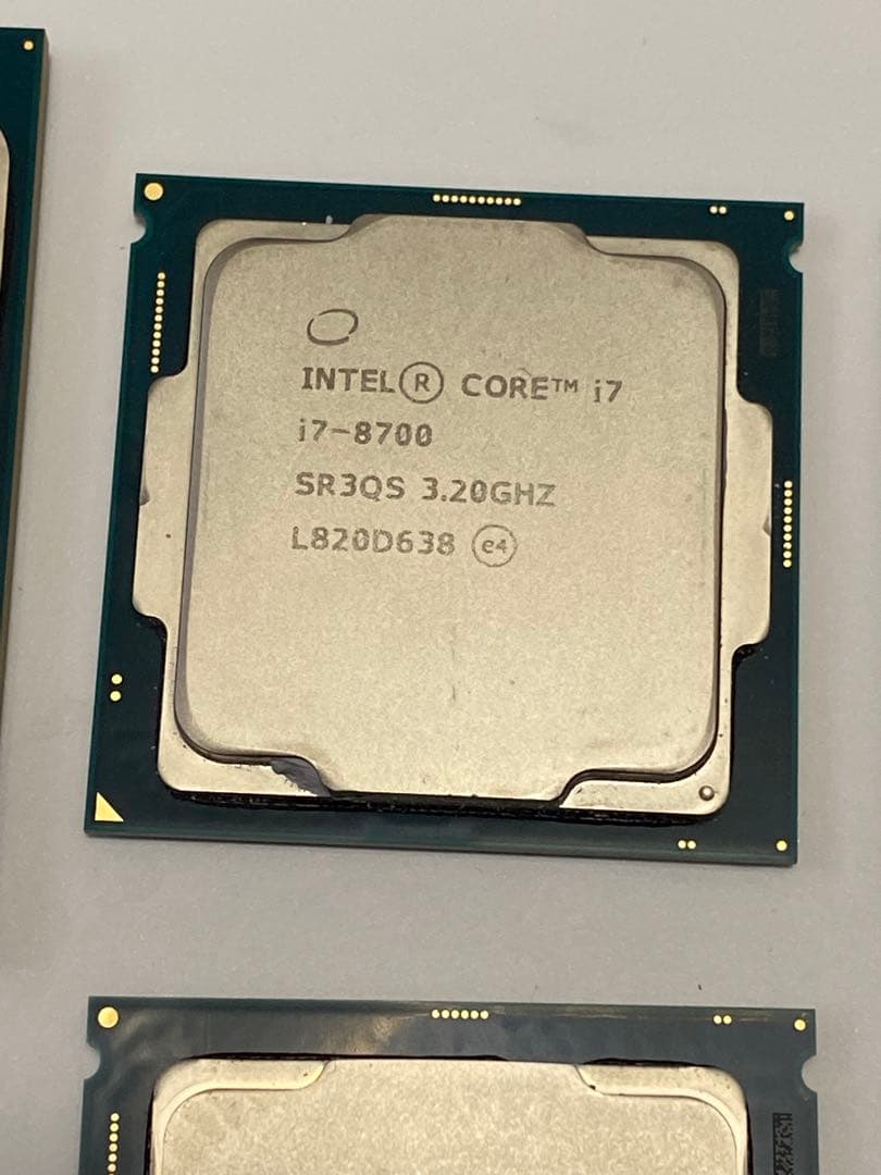 CPU Intel i7-9700/i7-8700x2/i7-7700/i7-4820K