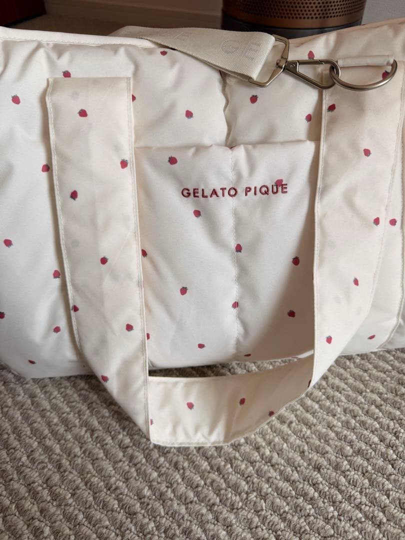 gelato pique ドット柄キャリーバッグ