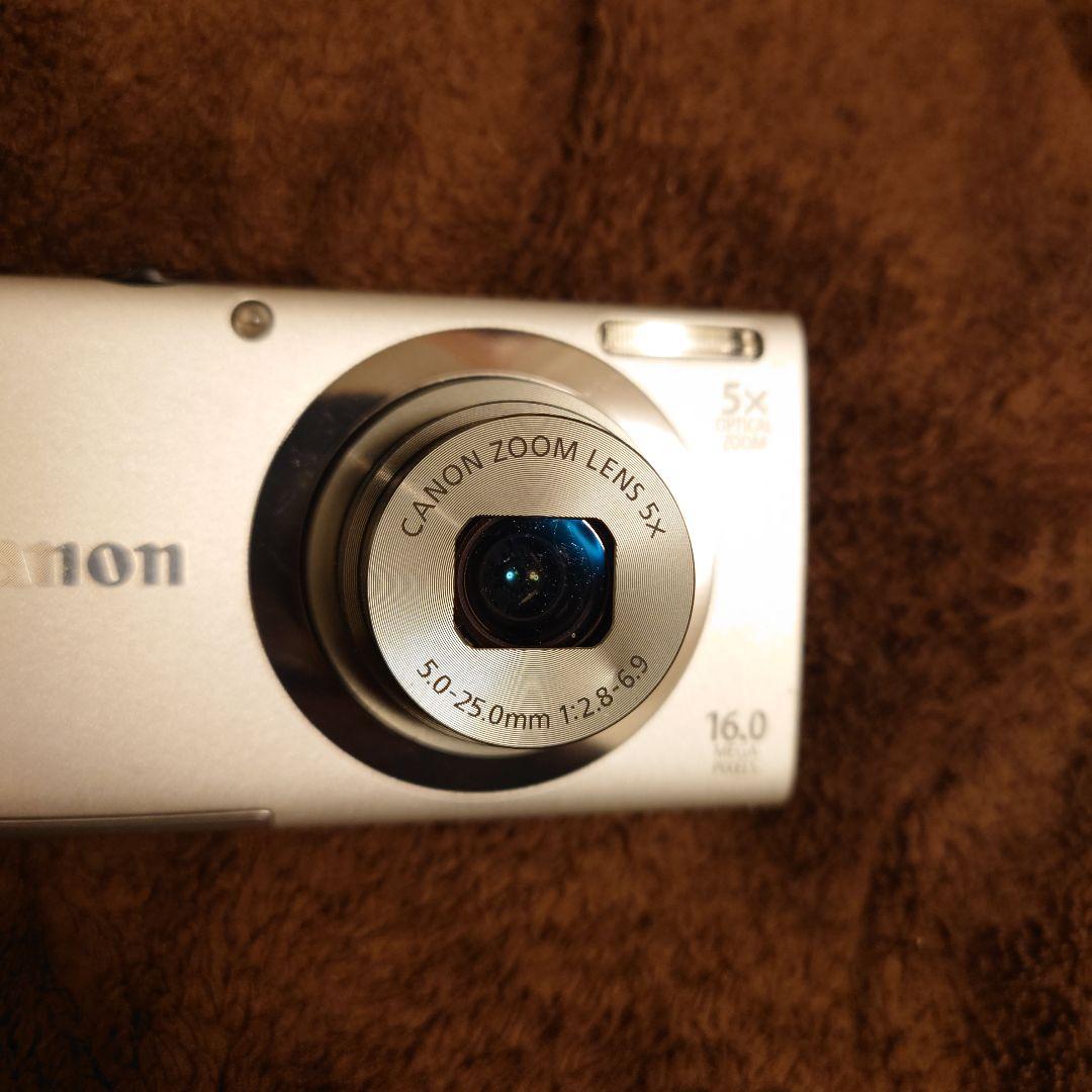 Canon PowerShot A2300シルバー　電池充電器メモリまとめセット