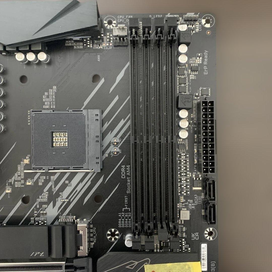 GIGABYTE AORUS B550 ELITE V2 BIOS起動確認済