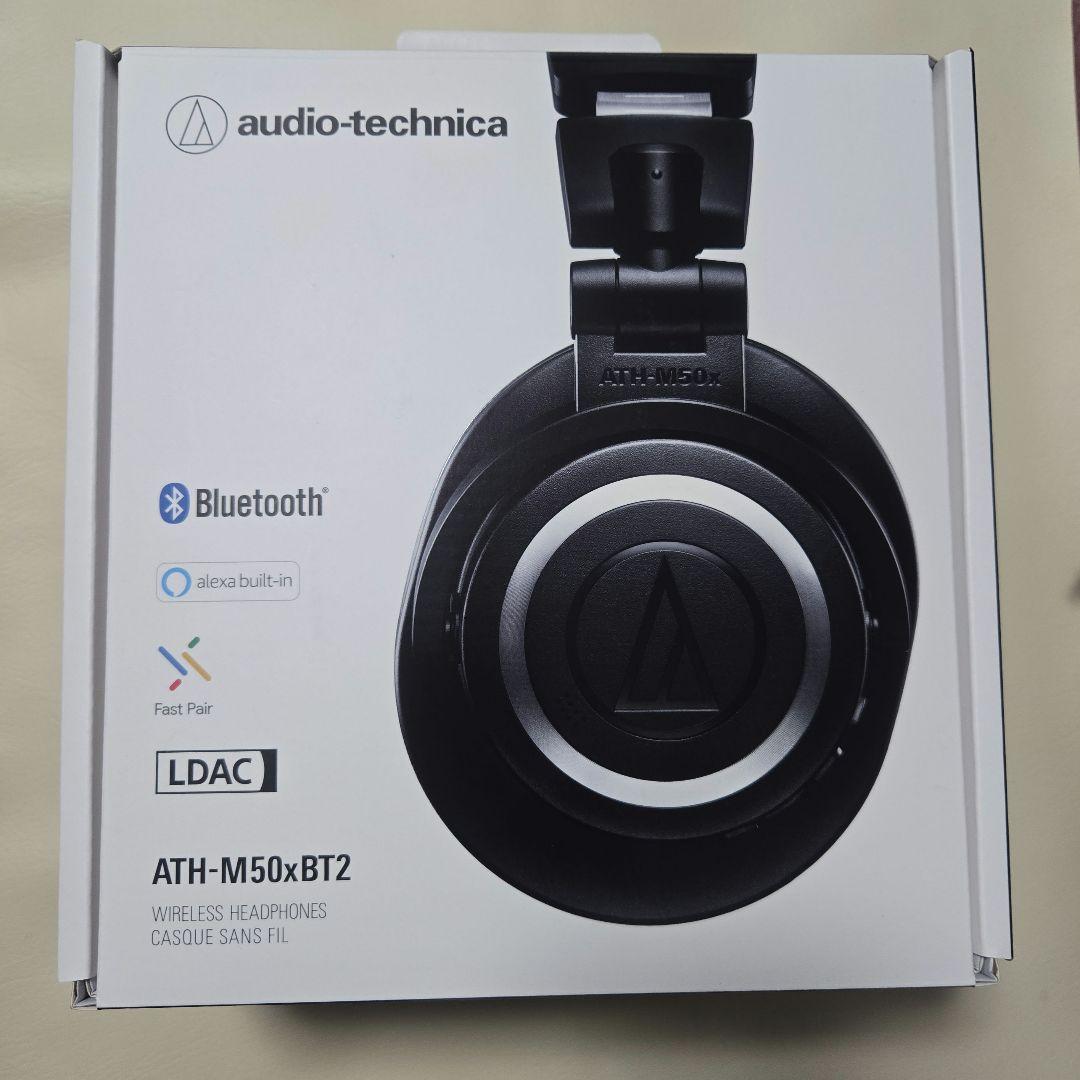 オーディオテクニカ ATH-M50xBT2 ワイヤレスヘッドホン ⚠