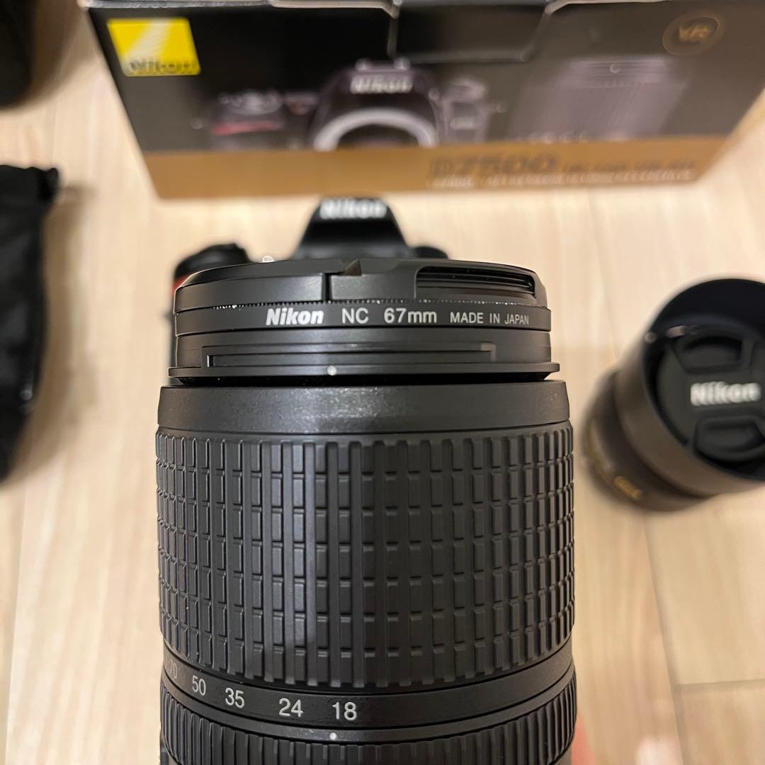 【美品】Nikon D7500 VRレンズキット + Microレンズ