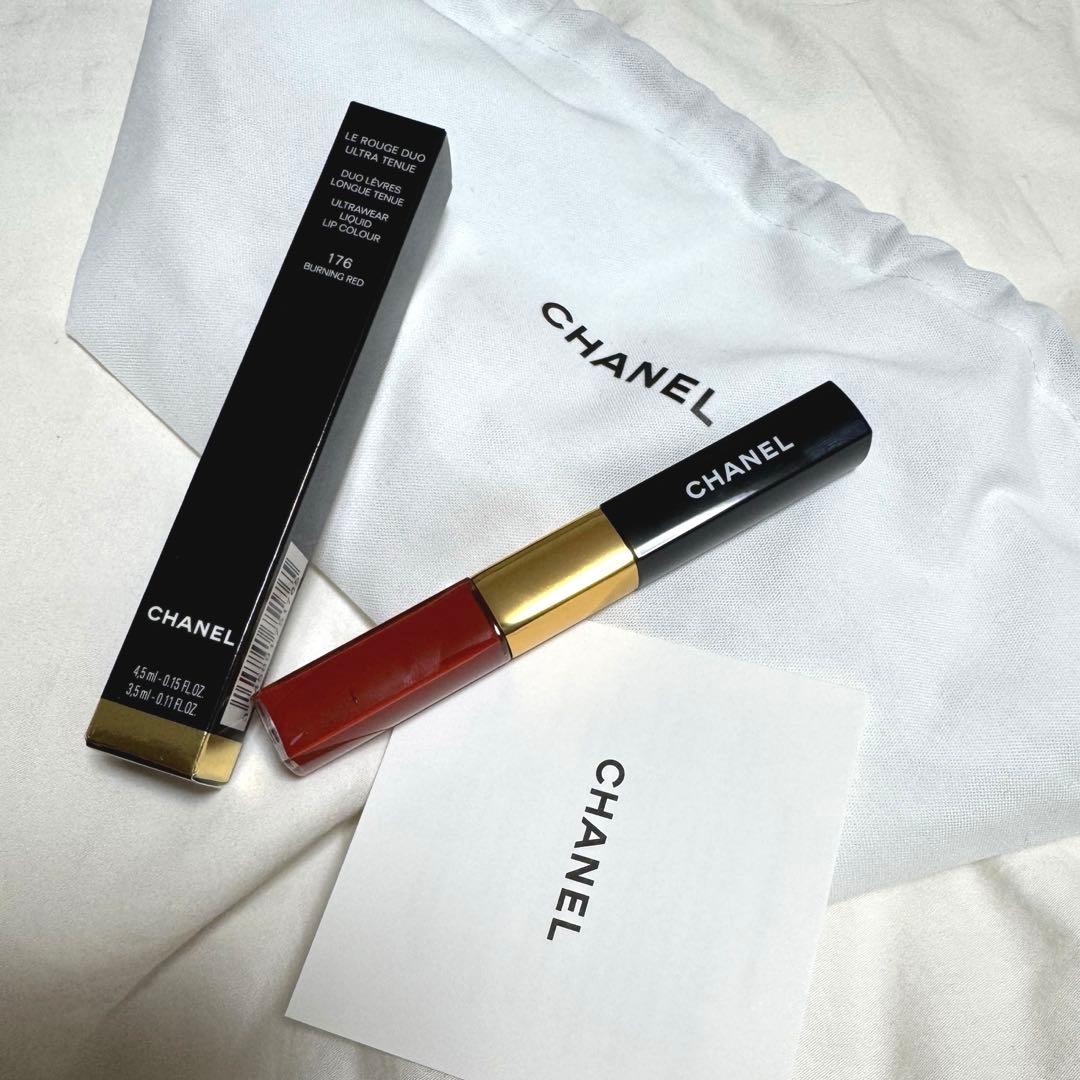 CHANEL ル ルージュ デュオ ウルトラ トゥニュ 176 バーニングレッド