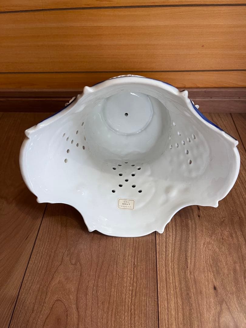 アンティーク陶器製ランプ付き人形