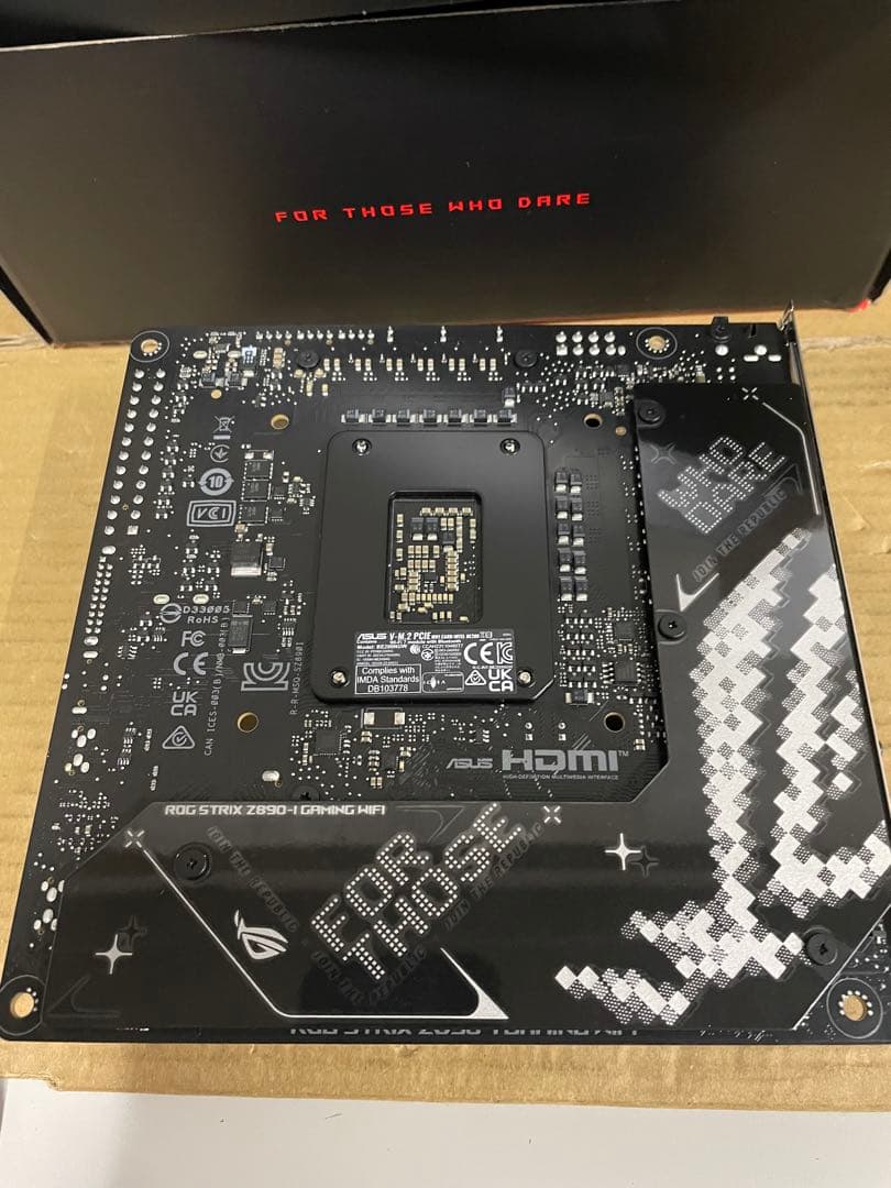 マザーボード ASUS ROG STRIX Z890-I GAMING WIFI