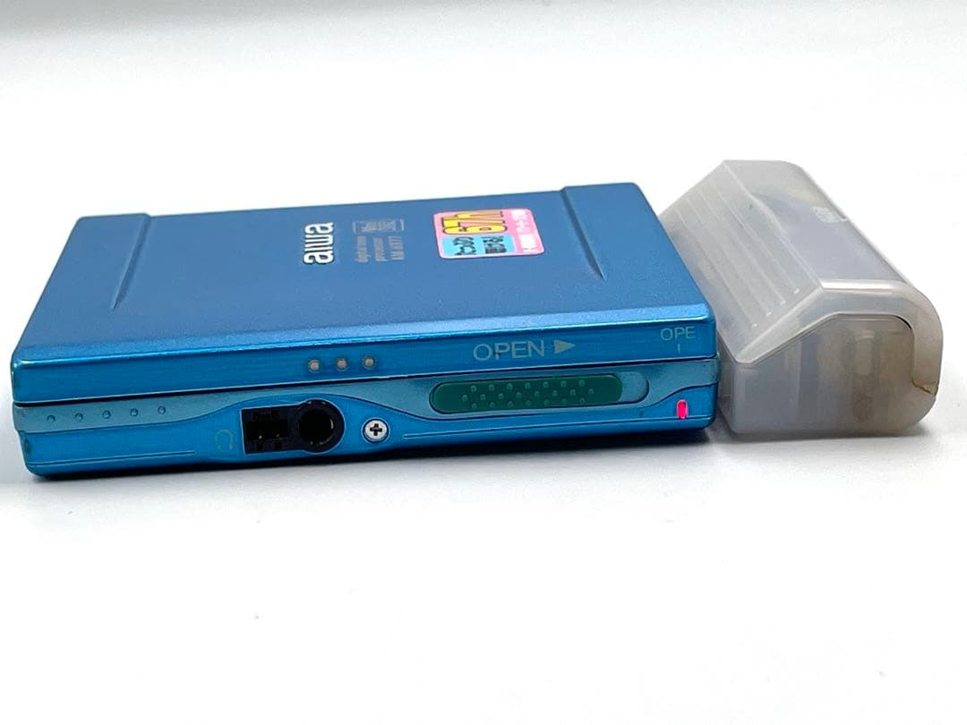 再生OK AIWA AM-HX77 ポータブルMDプレーヤー