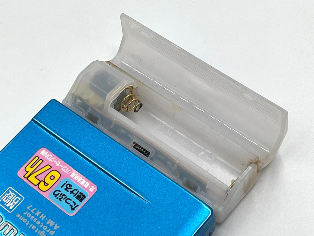 再生OK AIWA AM-HX77 ポータブルMDプレーヤー