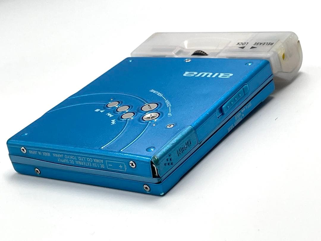 再生OK AIWA AM-HX77 ポータブルMDプレーヤー