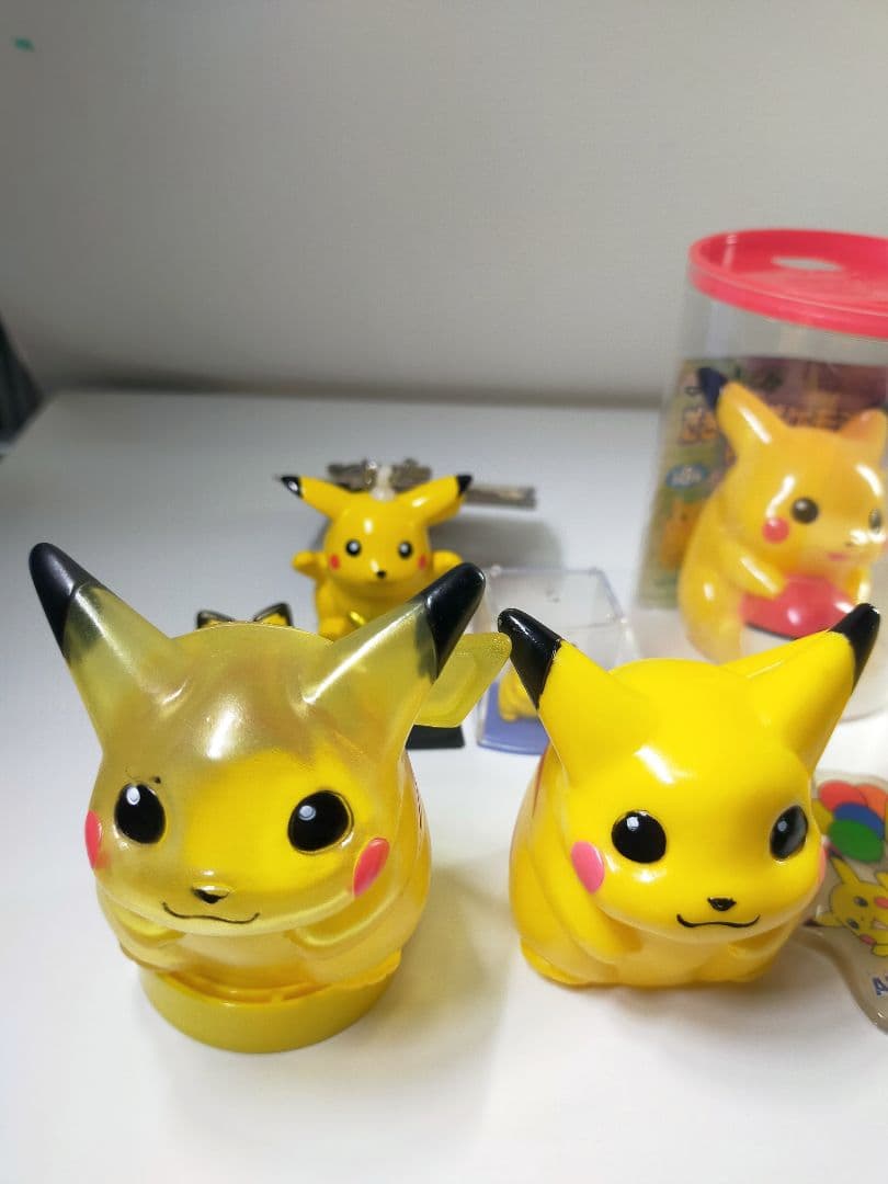 初期デザイン　ピカチュウ　レトロソフビ　ポケモン ３０周年 Pokemon 当時