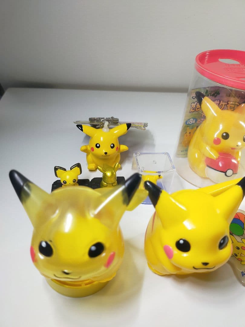 初期デザイン　ピカチュウ　レトロソフビ　ポケモン ３０周年 Pokemon 当時