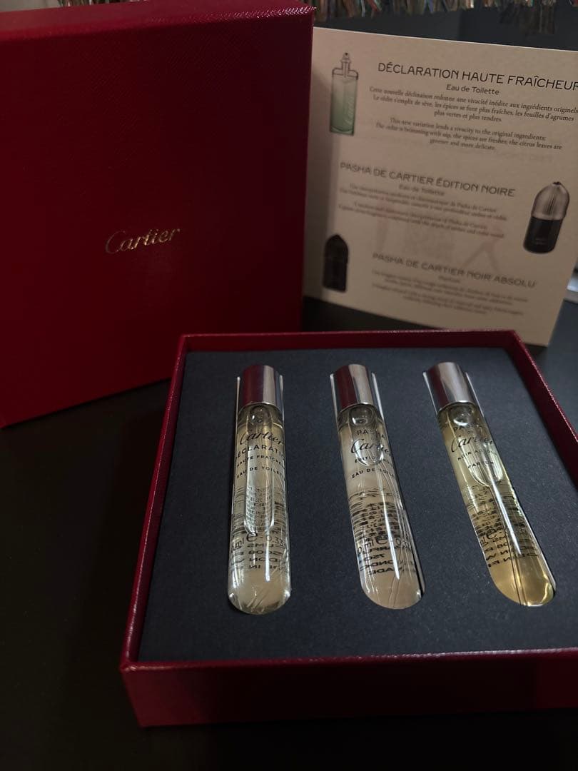 カルティエ 香水 3本セット ディスカバリーギフトセット　3×10ml