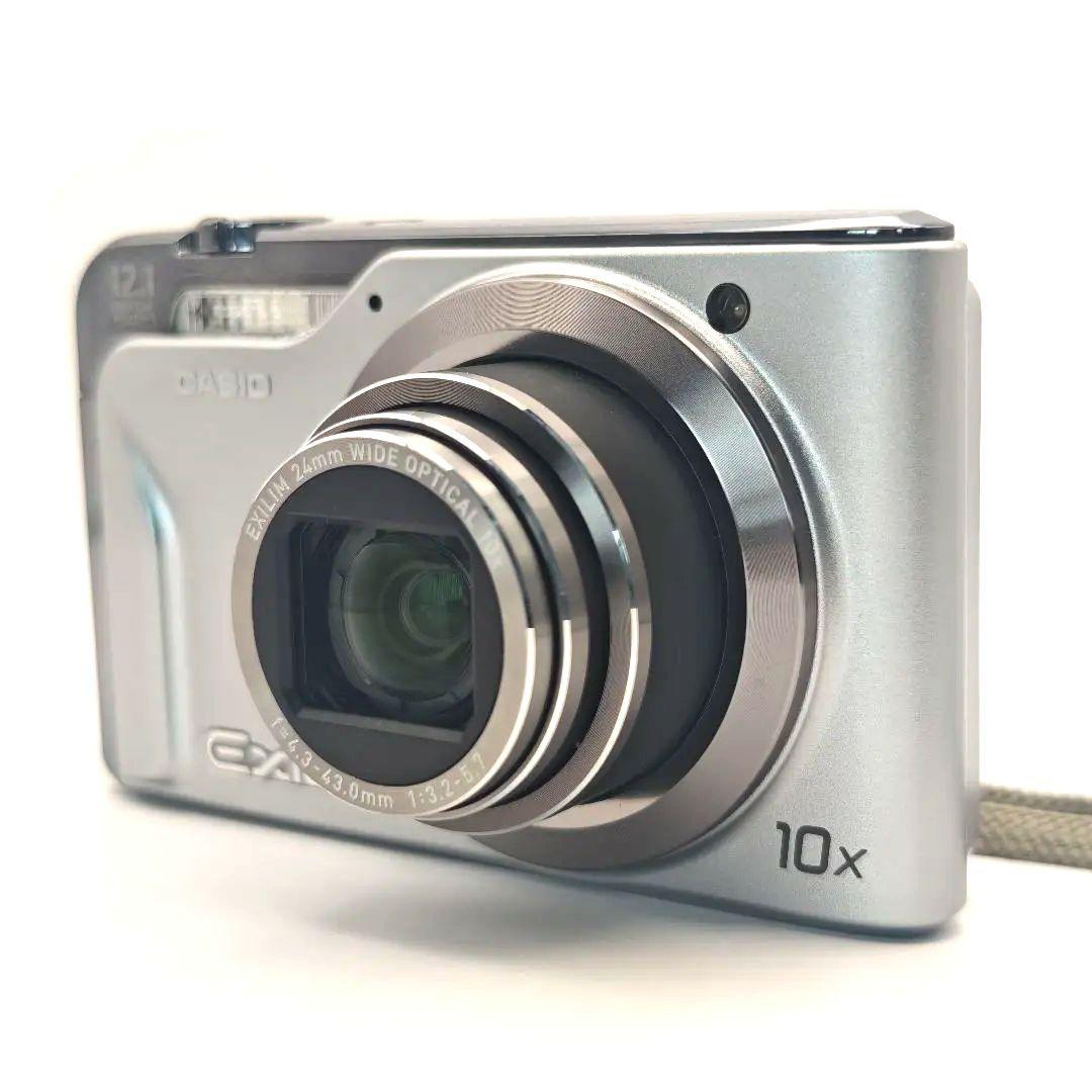 極美品 完品 CASIO EX-H10 シルバー コンデジ HD動画