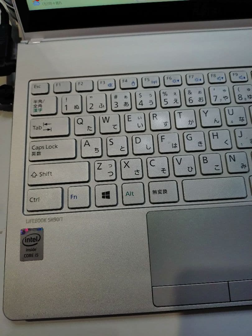 LIFEBOOK SH90/T ジャンクノートPC タッチパネル