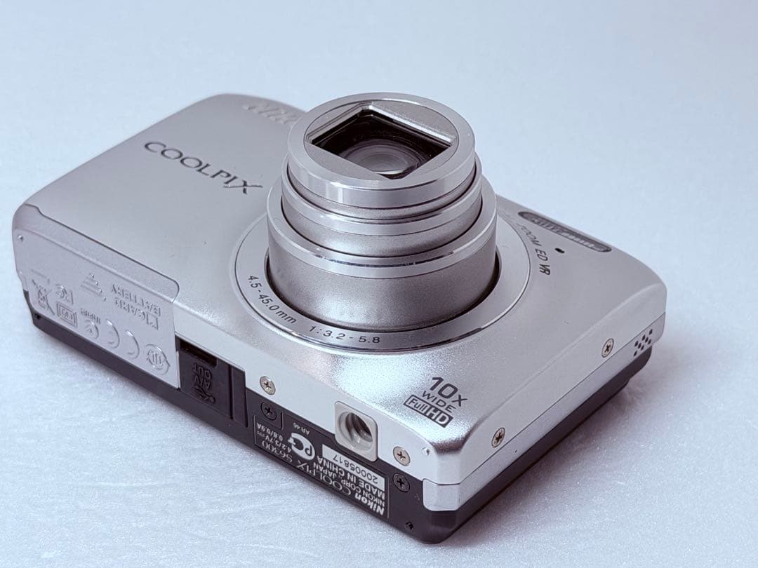 Nikon COOLPIX S6300 シルバー 動作確認済 コンデジ レトロ