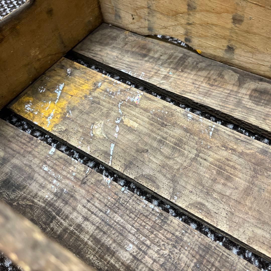 必見✳︎明治　牛乳木箱　古道具　レトロ　昭和