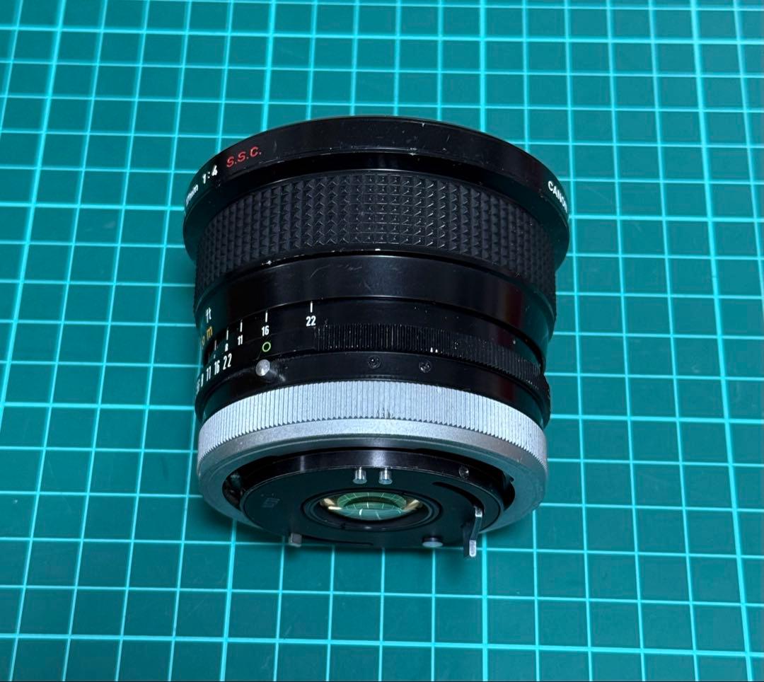 CANON FD 17mm 1:4 F4 S.S.C 単焦点レンズ