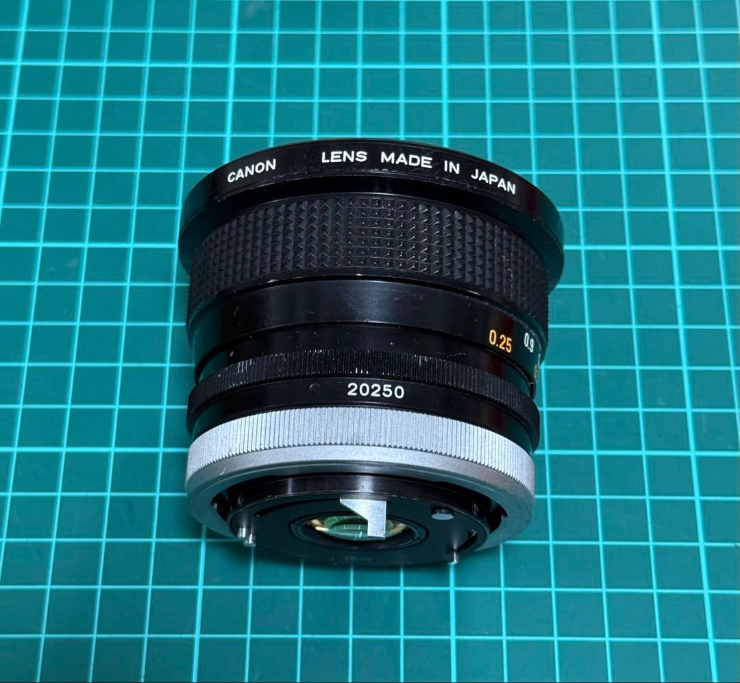 CANON FD 17mm 1:4 F4 S.S.C 単焦点レンズ