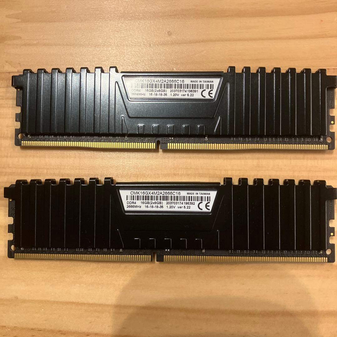 Crucial DDR4-2666MHz 8GB 2枚