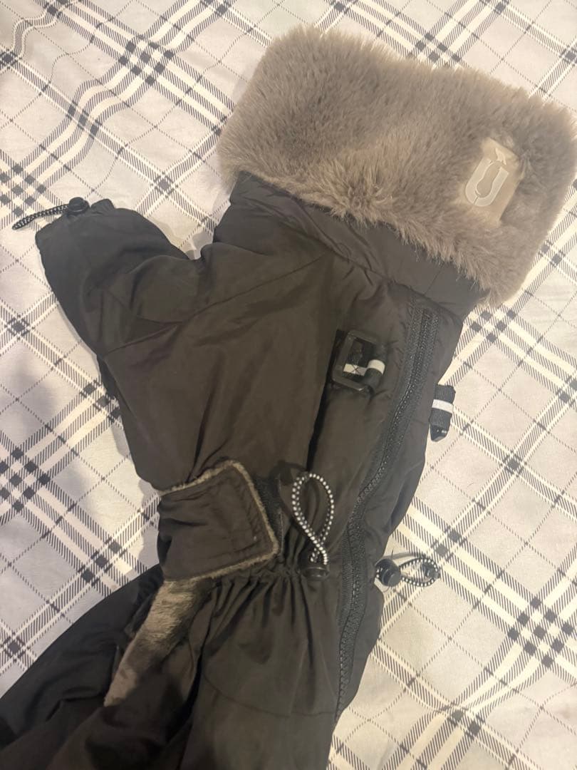 USHH ECO FUR  SUIT:BLACK イタグレ服　Sサイズ
