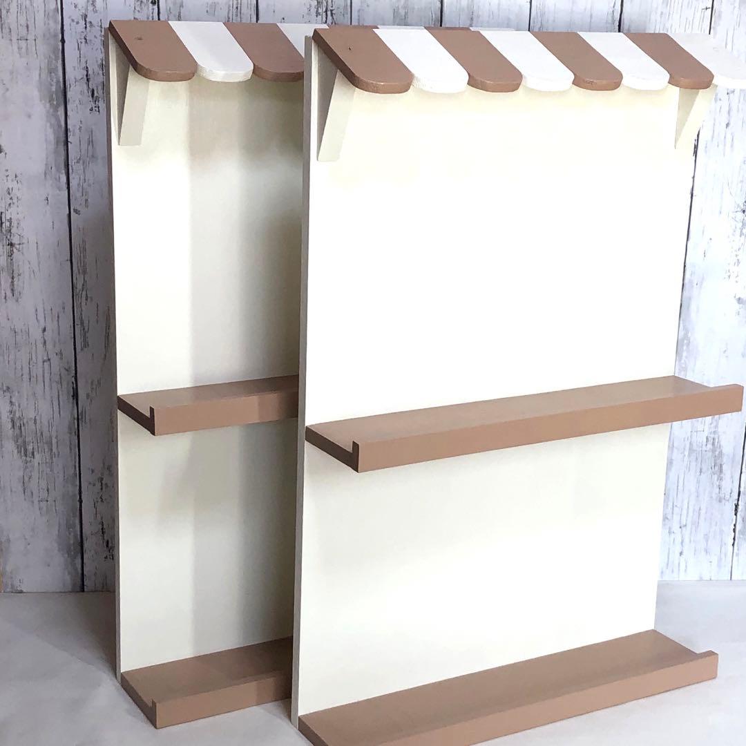 さくら　お店型什器×２（8枚屋根 大型）・ディスプレイ什器（置き型）計３点