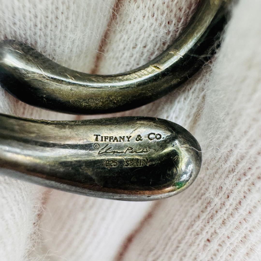 ✨Tiffany& Co.✨ティファニー✨エロンゲイテッド✨シルバー✨リング✨