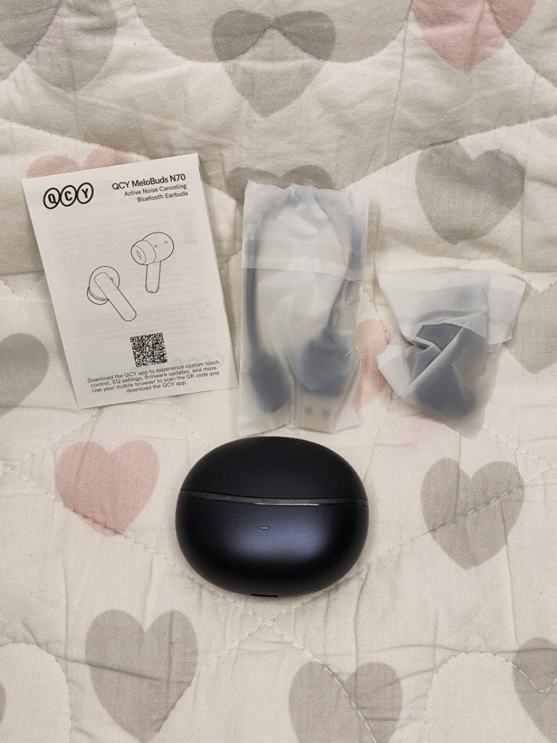 QCY MeloBuds N70 イヤホンMEMSノイキャンハイレゾ美品