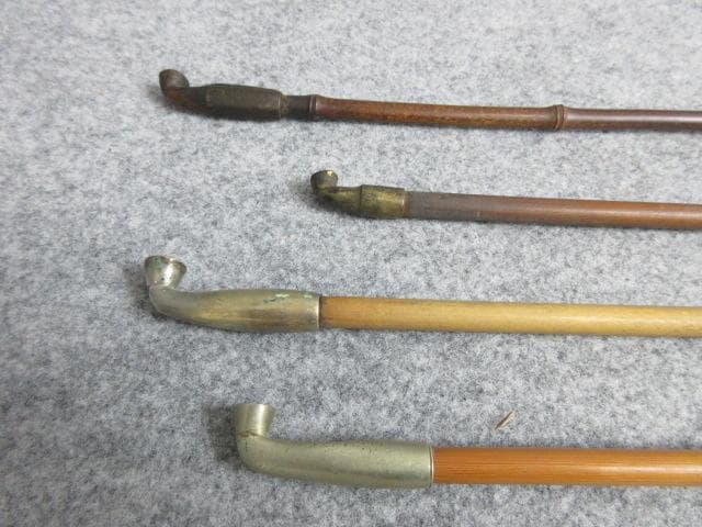 真鍮キセル4本まとめて [B25771]