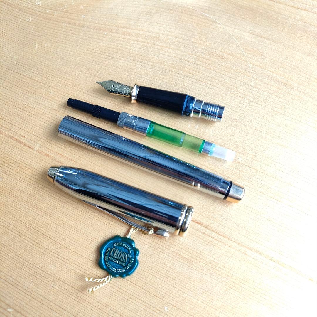 Cross クロス 万年筆＆インク ギフト タウンゼント ゴールド