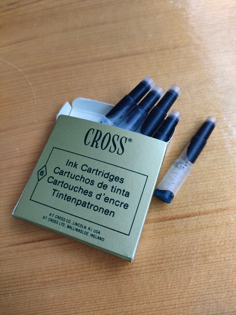 Cross クロス 万年筆＆インク ギフト タウンゼント ゴールド