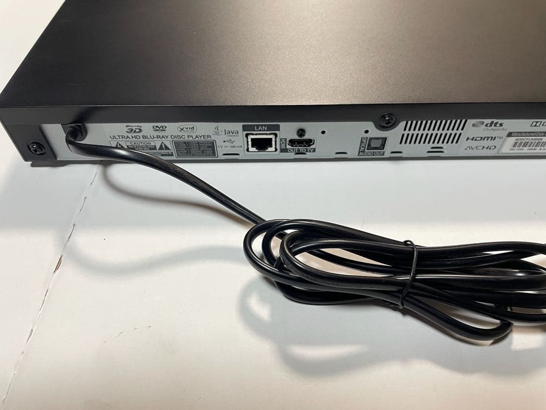未使用　店頭展示品　LG UBK80S 4K ブルーレイディスクプレーヤー