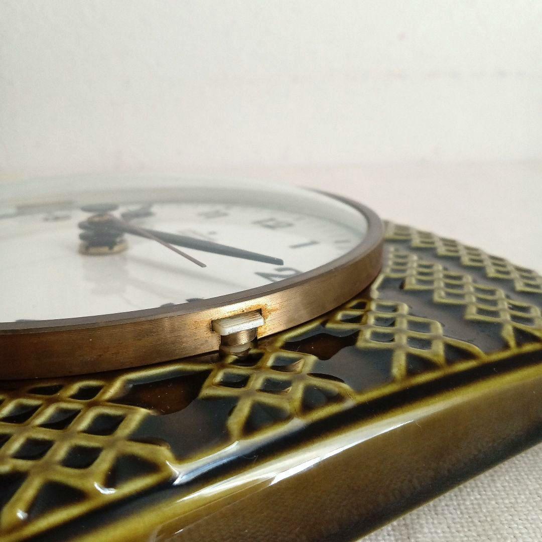 Junghans／ユンハンス 掛時計／ 陶器製／1970年代／ドイツヴィンテージ