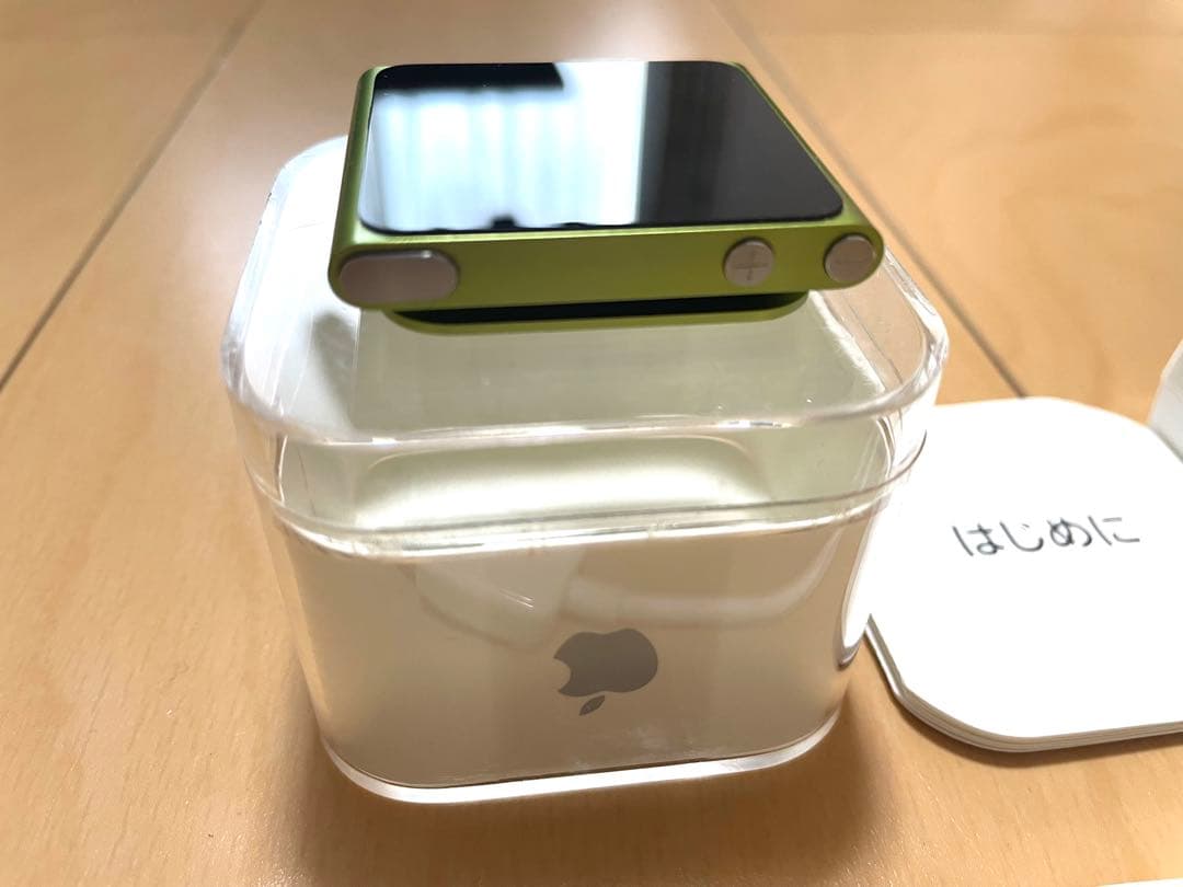 Apple iPod nano 第6世代 グリーン 8GB 充電コンセント付き