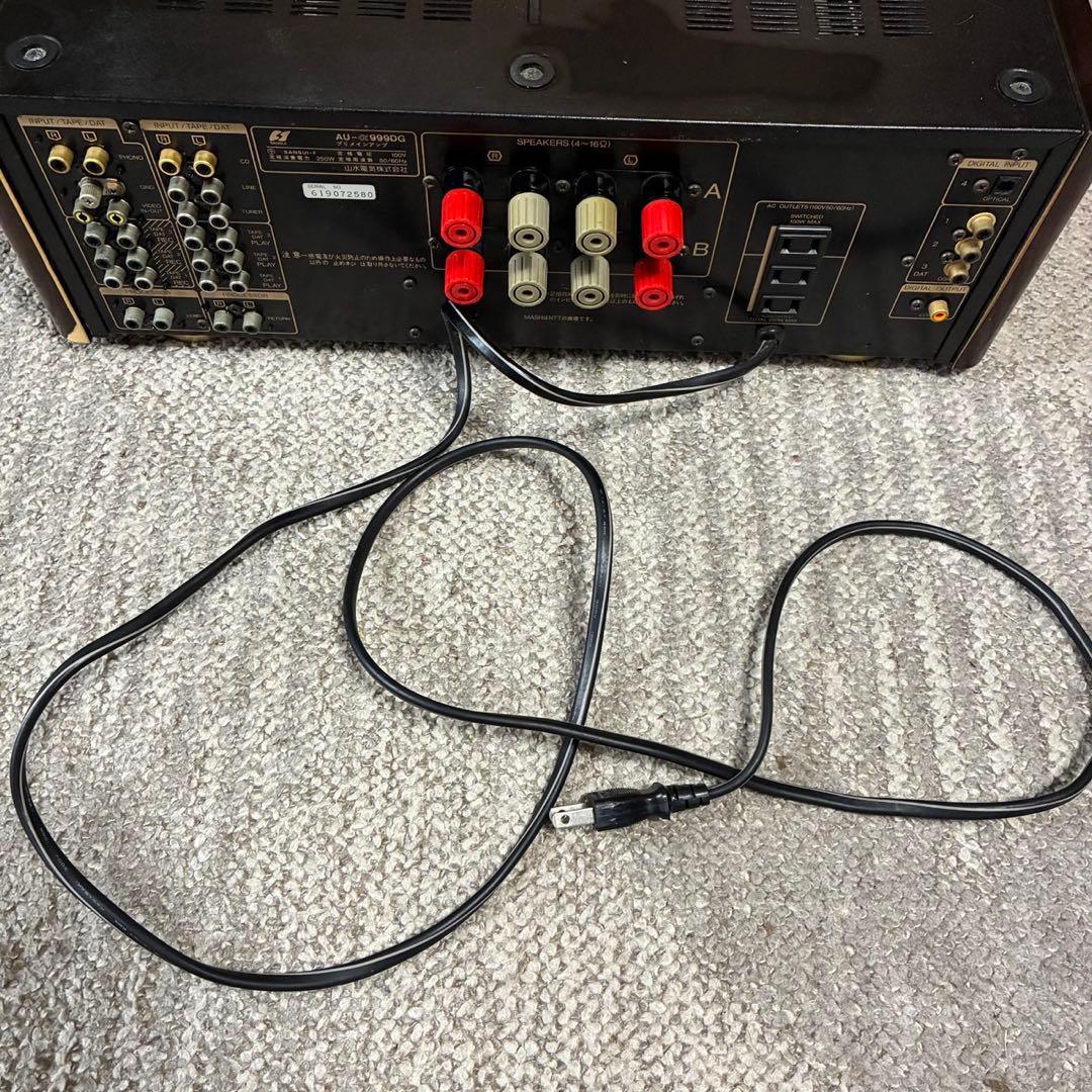 【通電確認OK】SANSUI 山水 サンスイ AU-α999DGプリメインアンプ