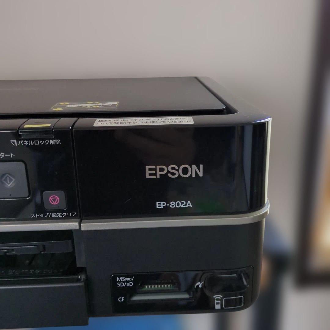EPSON EP-802A インクジェットプリンター 動作確認済み