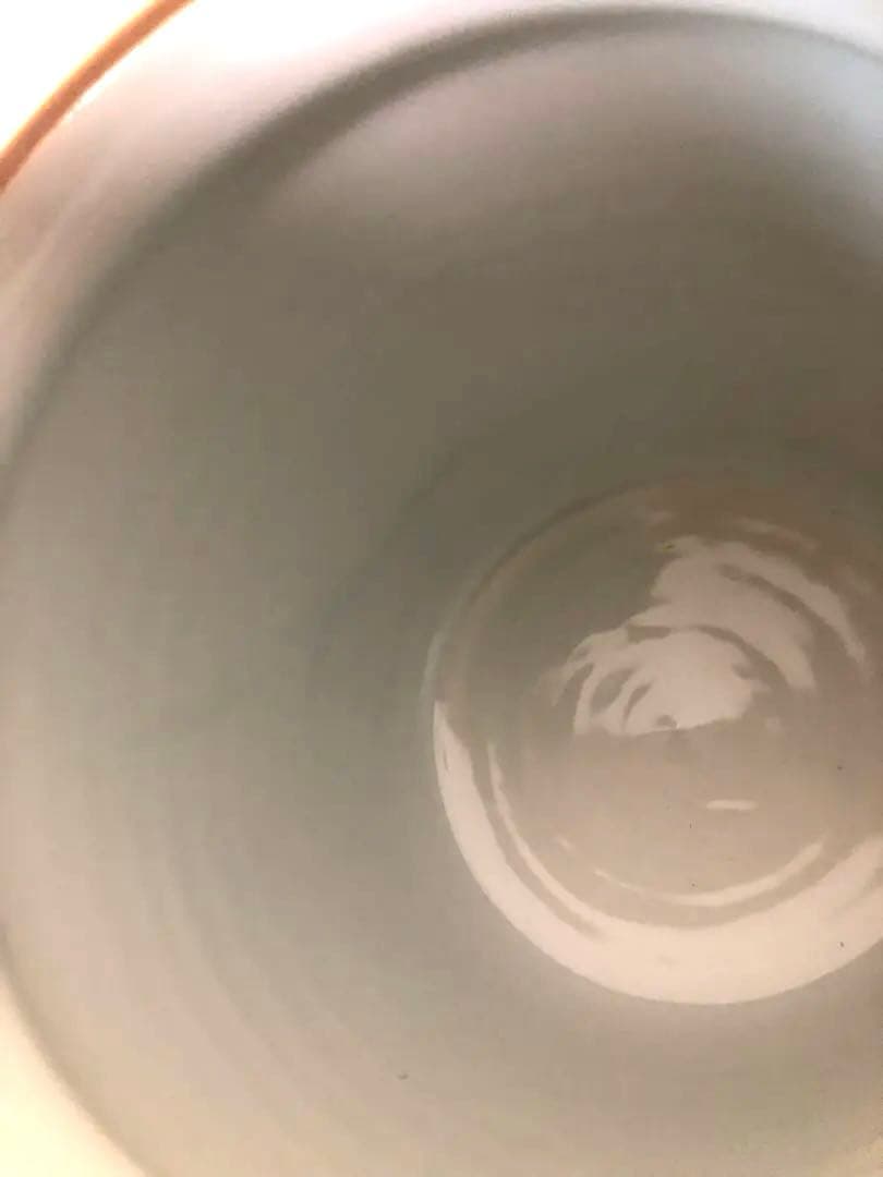 水指　染付　若松　陶器　茶道具