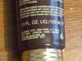 入手困難アラミス整髪料 ARAMIS HAIR THICKENER 新品未使用品