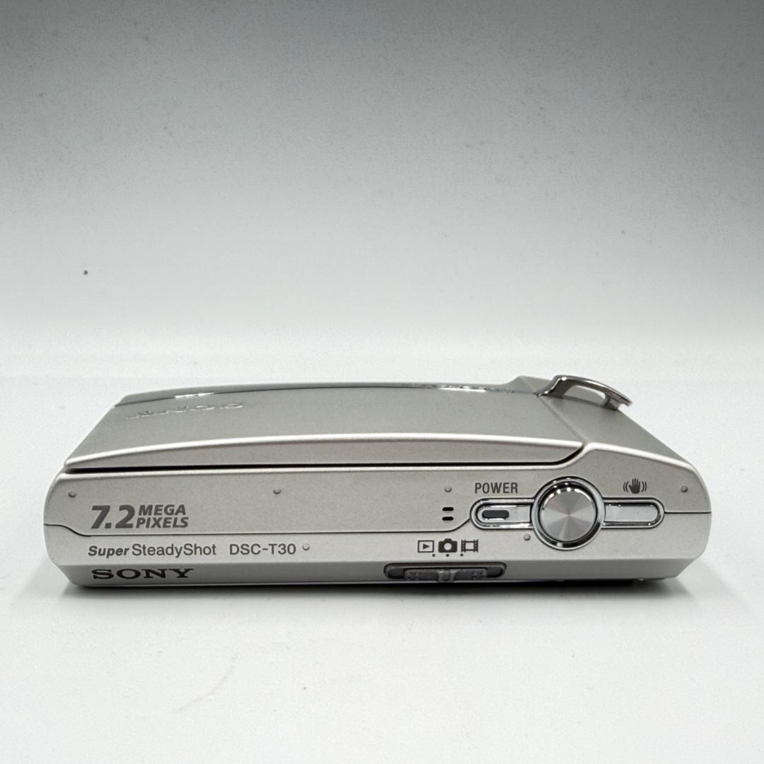 【動作品・特典無料】SONY cyber-shot DSC-T30 SILVER