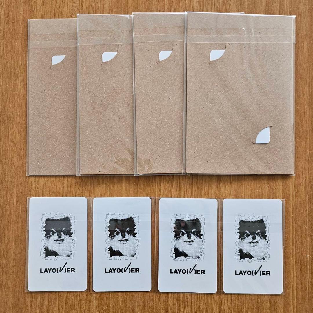 4セット JPFC特典 BTS V Layover ホログラムトレカ