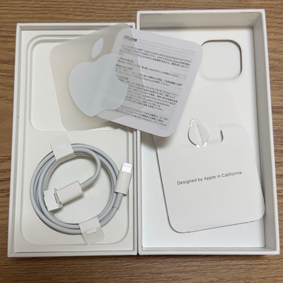 Apple iPhone14 パープル 箱あり 充電コードあり